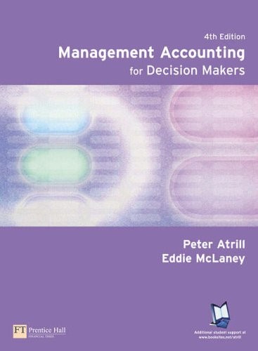 Management accounting for - accounting,
