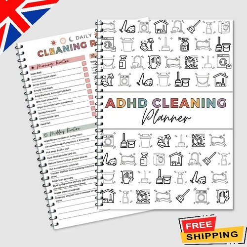 Adhd cleaning planner - adhd,