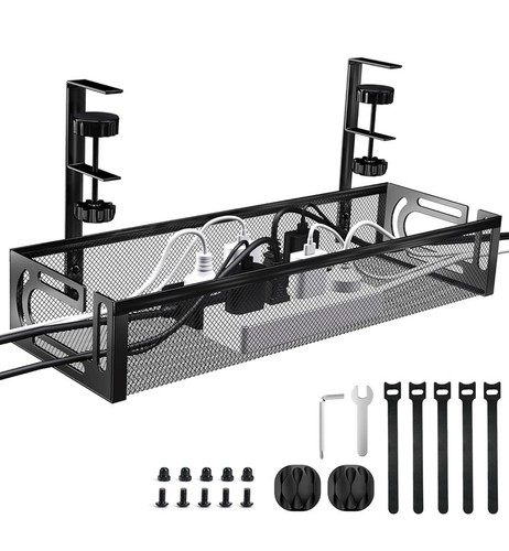 Under desk cable management - cable,