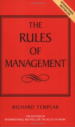Rules management the - rules, of