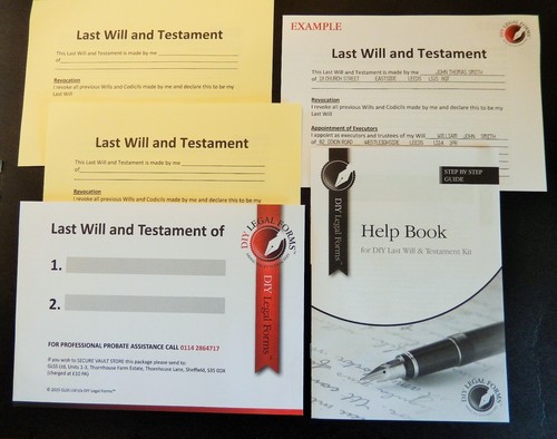 Last will and testament - and, kit
