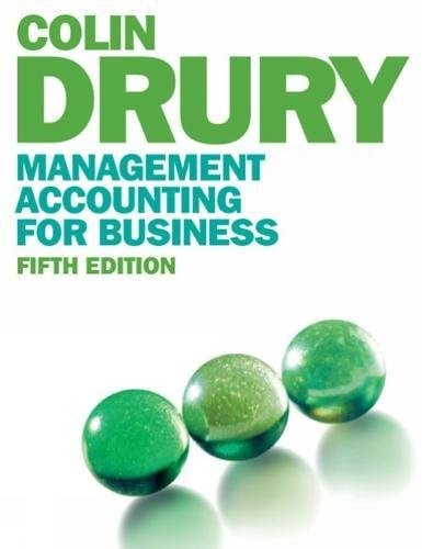 Management accounting for - management,