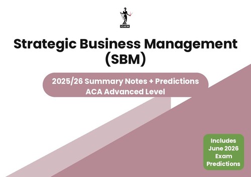 Icaew aca strategic - |,