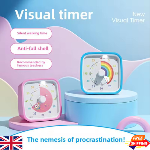 Minute visual timer clock - 60-minute, timer-
