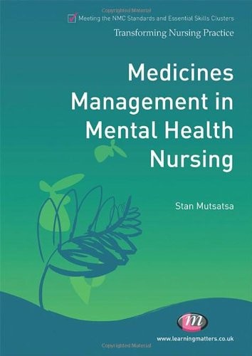 Medicines management mental - medicines,
