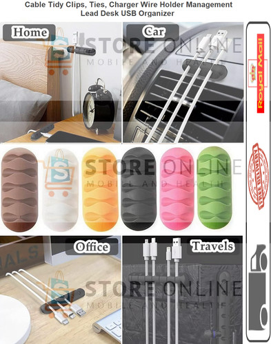 Cable holder usb organizer - holder,