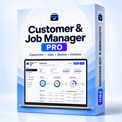 Customer job manager - customer, pro