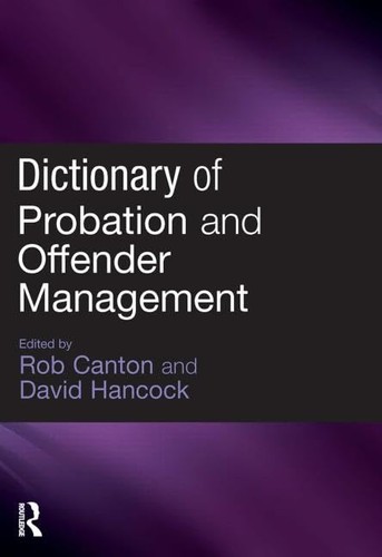 Dictionary probation and - probation,